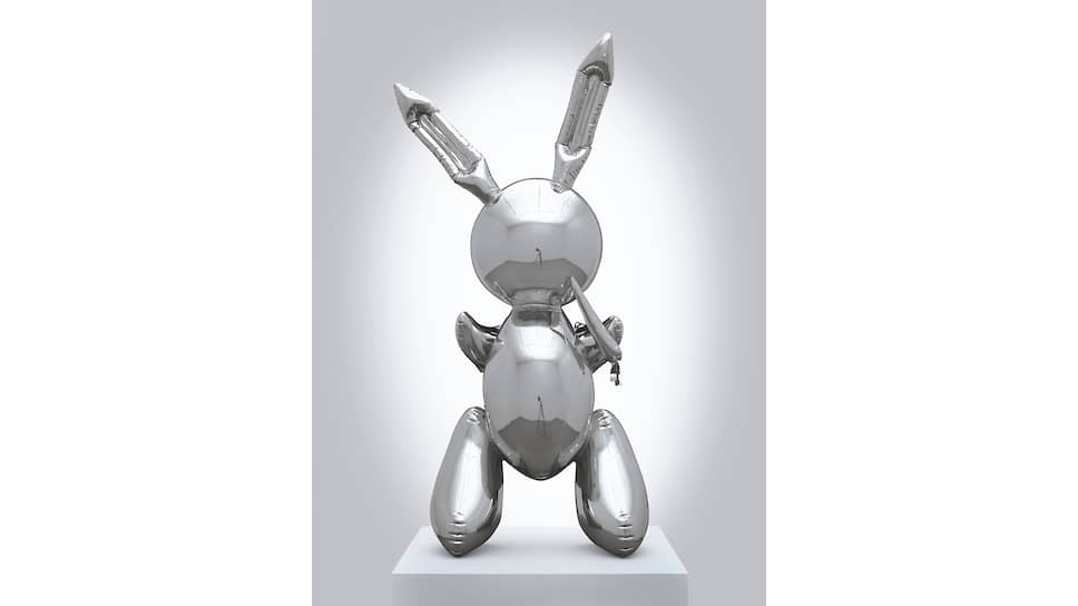 $91 млн, за которые была продана скульптура «Кролик» 1986 года, позволили Джеффу Кунсу снова стать самым дорогим современным художником
