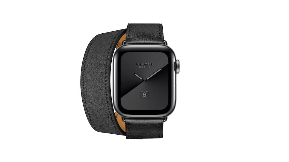 Hermes x Apple, смарт-часы Apple Watch Hermes Series 5, 40 мм, сталь, на базе системы watchOS6