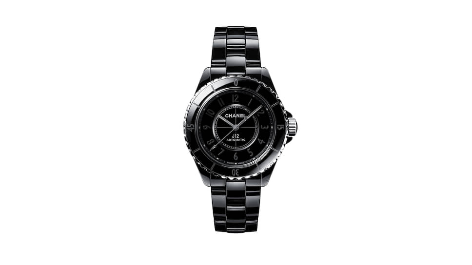 Chanel, часы J12 Phantom, 38 мм, керамика, механизм с автоматическим подзаводом