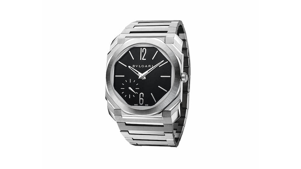Bvlgari, часы Octo Finissimo Automatic Satin-Polished Steel, 40 мм, сталь, механизм с автоматическим подзаводом, запас хода 60 часов Montblanc, часы Heritage
