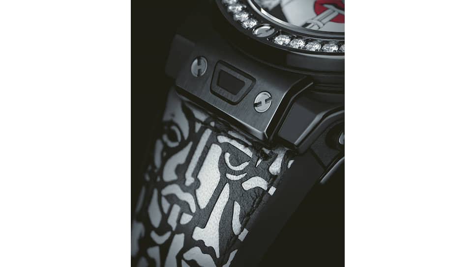 Hublot Big Bang One Click Marc Ferrero Ceramic Black &amp; White. Корпус 39 мм. Керамика, бриллианты. Механизм HUB1710