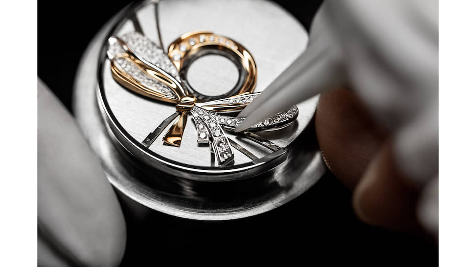 Процесс создания часов Dior Grand Bal Ruban