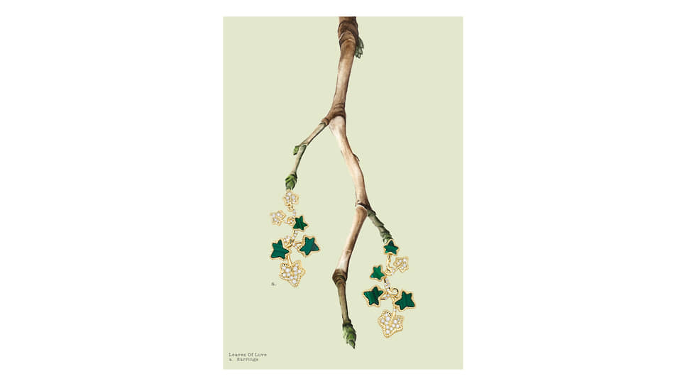 Украшение Dior Joaillerie из коллекции Leaves of Love