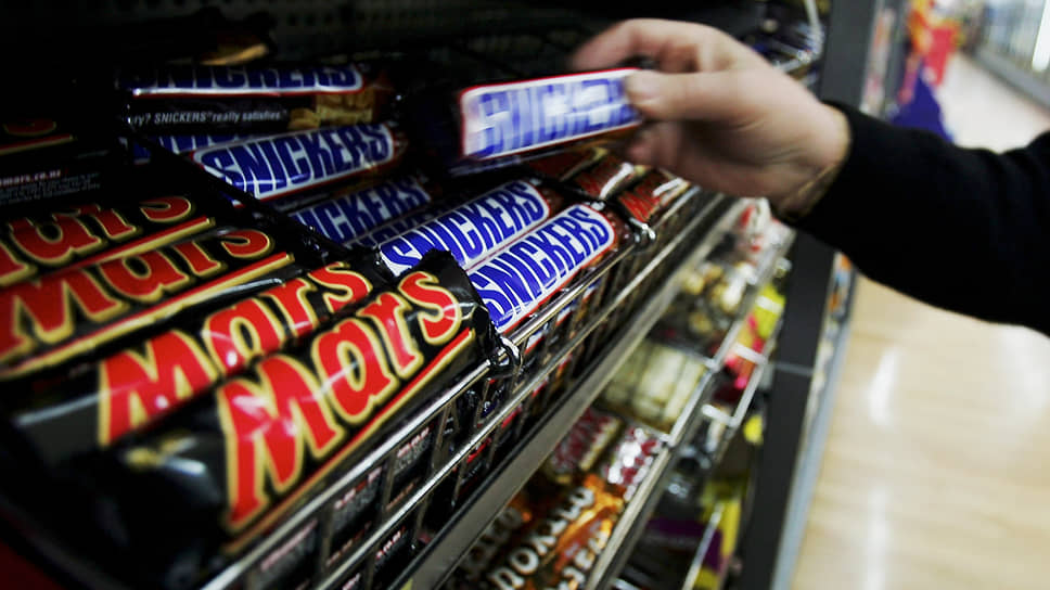 Батончики Mars и Snickers можно встретить практически в каждом магазине