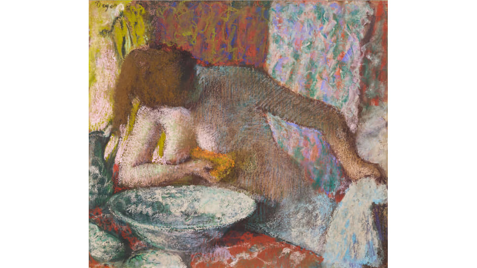 Эдгар Дега, «Femme a sa toilette», 1897 год