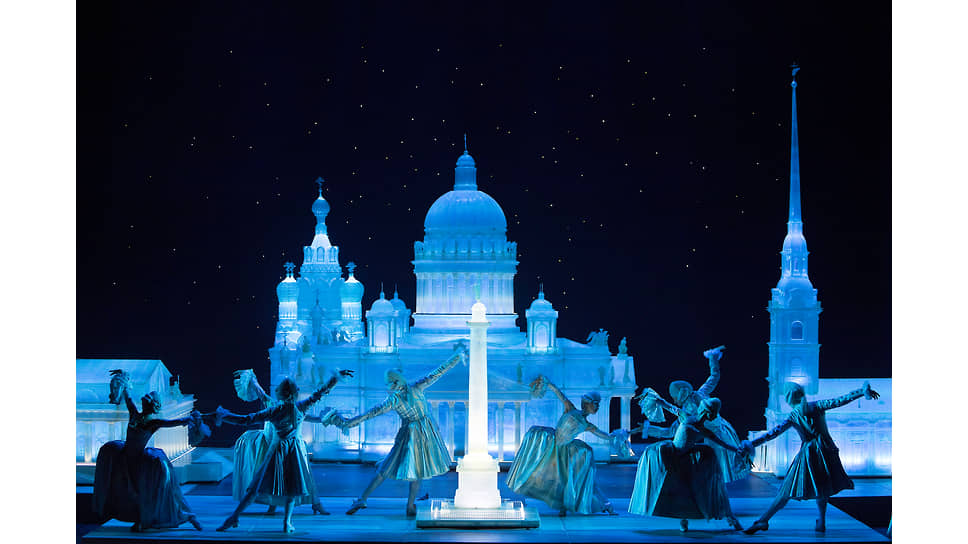 Сцена из оперы «Сказка о царе Салтане» в постановке Алексея Франдетти