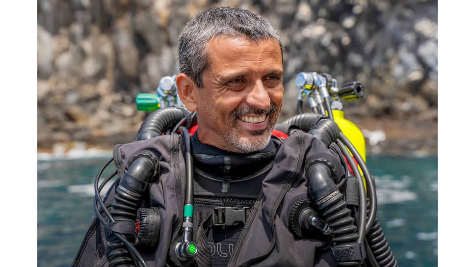  Бразильский исследователь моря Луиc Роша 