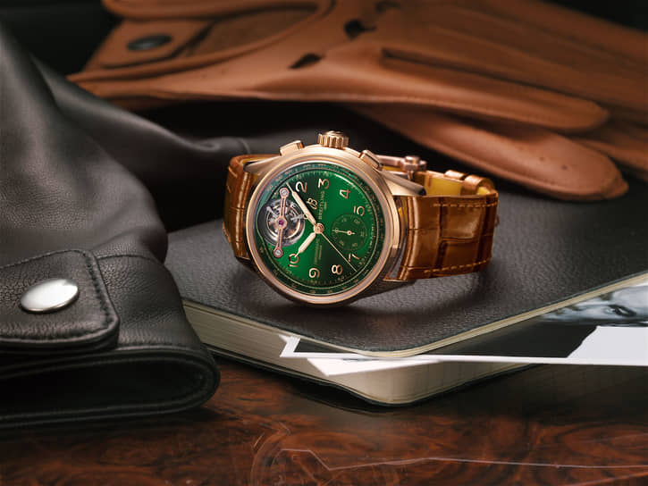 Часы из лимитированной серии Premier B21 Chronograph Tourbillon 42 Bentley Limited Edition
