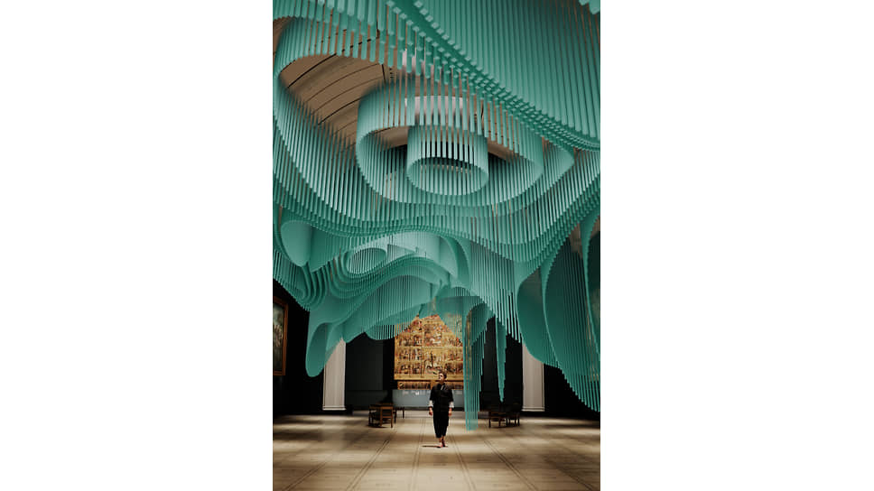 Инсталляция «Медуза» японского архитектора Су Фудзимото