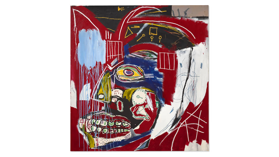 Картина «В этом случае», Жан-Мишель Баския, 1983. Продана на аукционе Christie’s 11 мая 2021 года за $93,1 млн