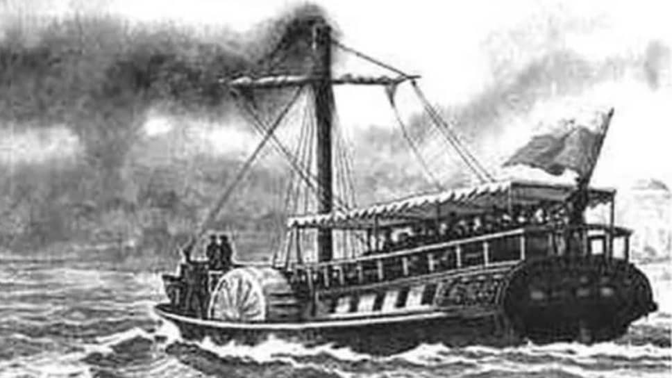 Первый российский пароход «Елизавета» был построен заводчиком Карлом Бердом, разбогатевшим на военных заказах во время Отечественной войны