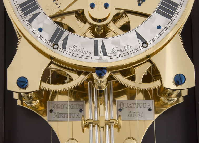 Детали механизма напольных часов Matthias Naeschke NL 500