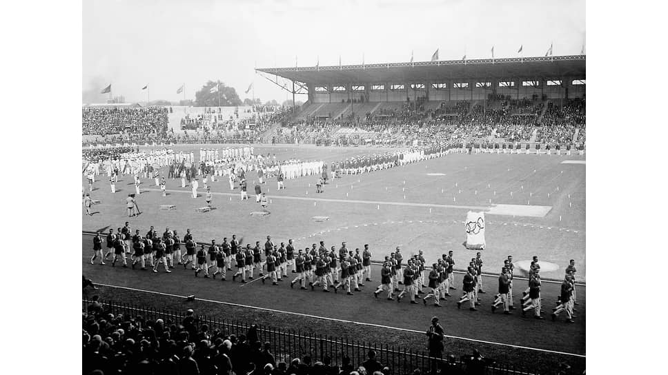 Открытие Олимпийских игр в Париже, 1924 год