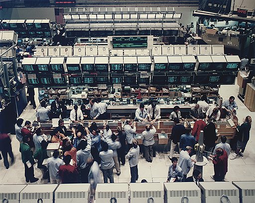 Андреас Гурски. «Нью-Йоркская товарная биржа», 1991 год. Christie’s, эстимейт &amp;#163;100–150 тыс.