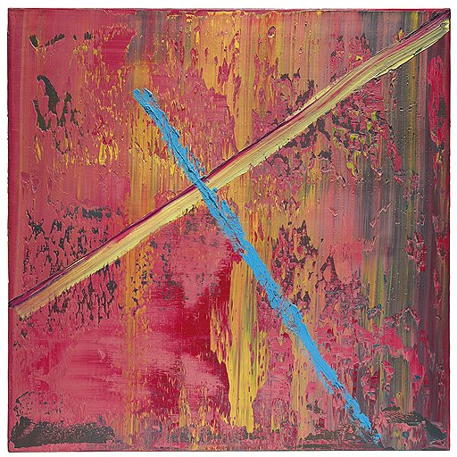 Герхард Рихтер. «Абстрактная композиция», 1981. Christie’s, эстимейт &amp;#163;600–800 тыс.