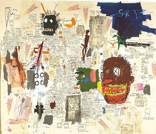 Жан-Мишель Баскья. «Без названия», 1987 год. Christie’s, эстимейт $5–7 млн