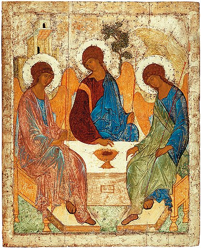 «Святая Троица», 1408–1425 годы. ГТГ
