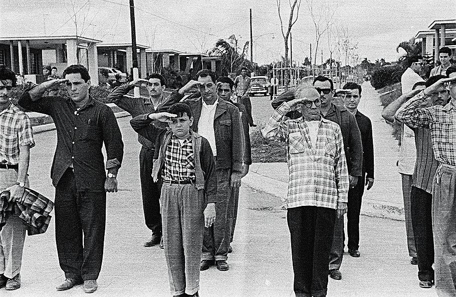 Встречают Микояна.
Куба, 1960
