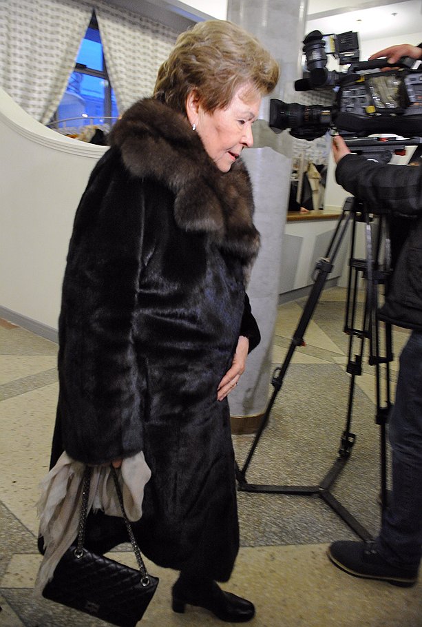 Супруга первого президента России Наина Ельцина на премьере мюзикла Михаила Швыдкого &quot;Времена не выбирают&quot; в Театре мюзикла