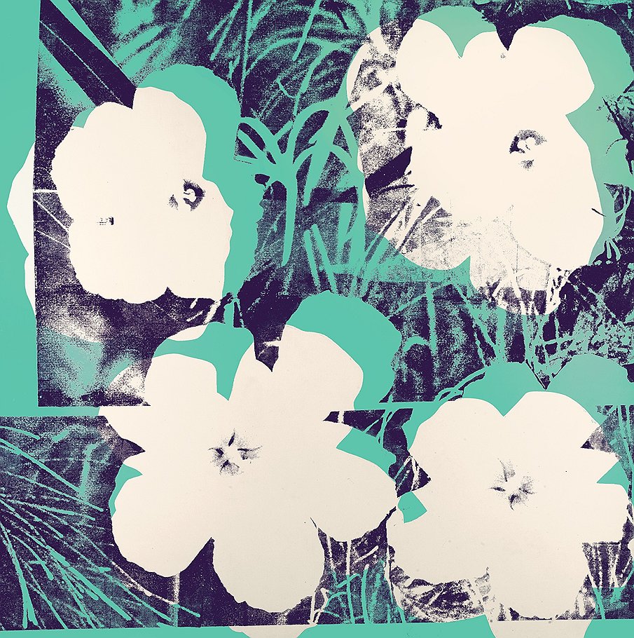 Энди Уорхол. &quot;Десятифутовые цветы&quot;, 1967-1968 годы. Sotheby&#39;s, эстимейт $8-12 млн 