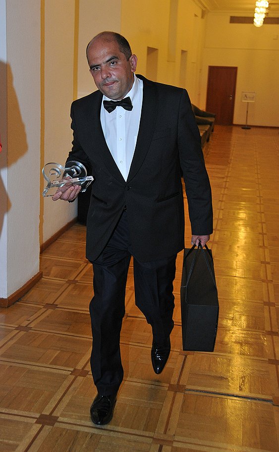 Архитектурный критик Григорий Ревзин на церемонии вручения премии &quot;Человек года -- 2012&quot; журнала GQ 