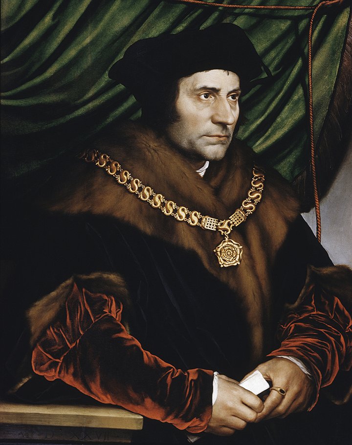 Ганс Гольбейн Младший. &quot;Портрет Томаса Мора&quot;, 1527 год