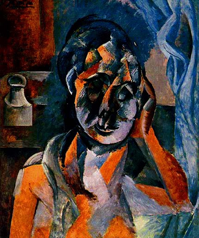 Пабло Пикассо. &quot;Женщина с горшочком горчицы&quot;, 1910 год 