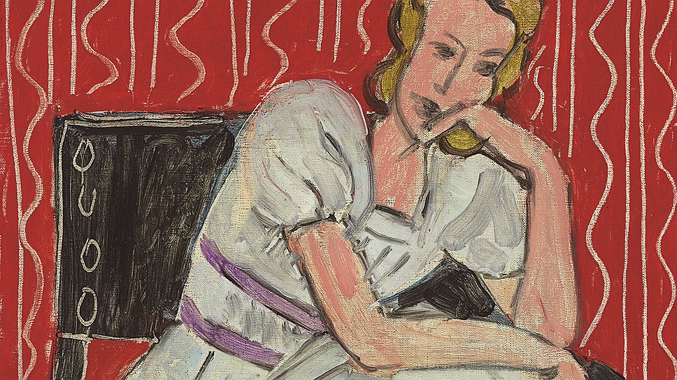 Анри Матисс. «Сидящая женщина в сером платье», 1942 год.
Christie’s, эстимейт $5–7 млн