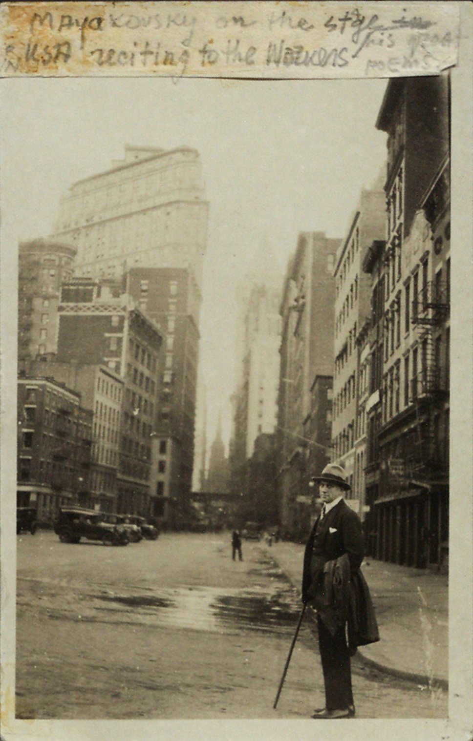 Владимир Маяковский, Нью-Йорк, 1925 год