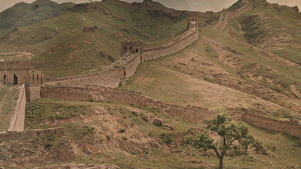 Стефан Пассет, Китай. «Сигнальные башни Бадалинского участка Великой Китайской стены», 19 июля 1912 года