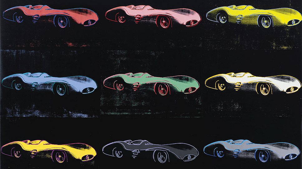 Энди Уорхол. &quot;Mercedes-Benz W 196 R Grand Prix Car&quot;, 1987 год. Christie&#39;s, эстимейт $12-16 млн 