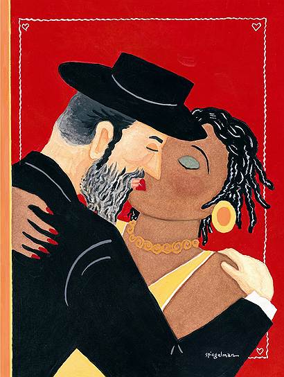 Рисунок для обложки журнала The New Yorker, посвященного Дню святого Валентина, 1993 год