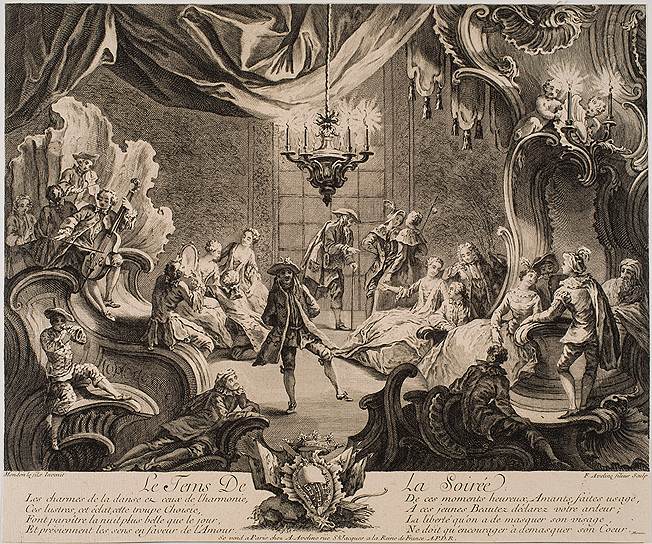 Франсуа Антуан Авелин. &quot;Вечер&quot;, 1740-е годы