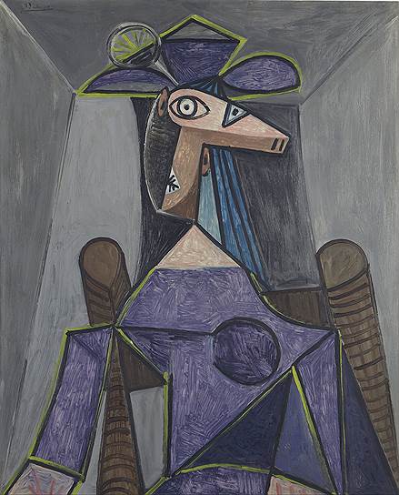 Пабло Пикассо. «Портрет женщины (Дора Маар)», 1942 год