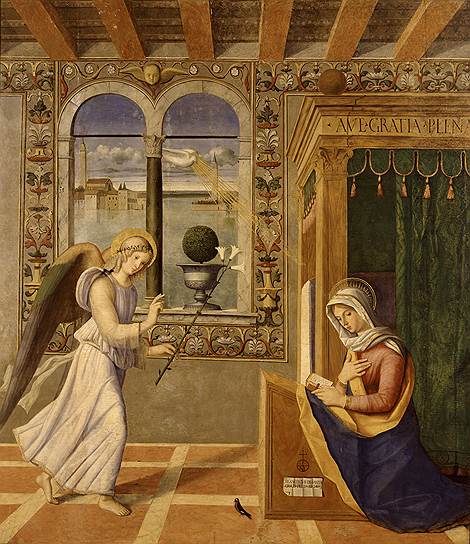&amp;quot;Благовещение&amp;quot;. Франческо ди Симоне да Сантакроче, 1504 год 