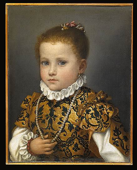 &amp;quot;Портрет девочки из семейства Редетти. 1570&amp;quot;, Джованни Баттиста Морони, 1570 год