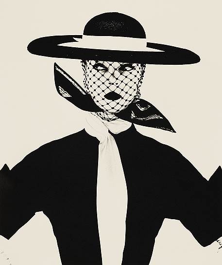&amp;quot;Белое и черное&amp;quot;, обложка Vogue, 1950 год 