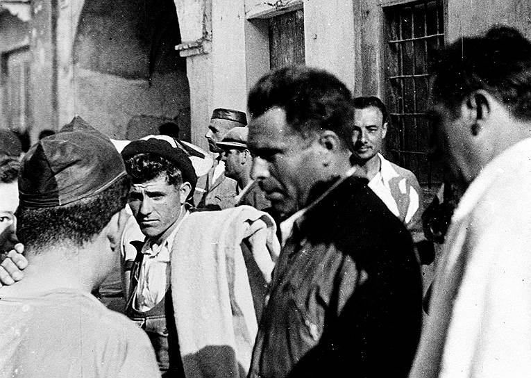 Испанский анархист Буэнавентура Дуррути во время обороны Мадрида, 1936 год