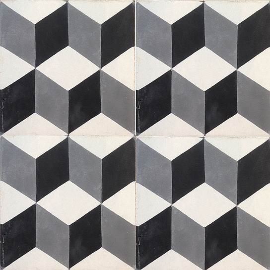 Плитка Geometric Black, Terrazzo Tiles / www.encaustic-tiles.co.uk 