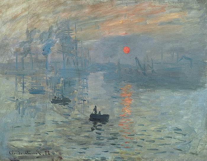 Клод Моне. «Впечатление. Восход солнца», 1872