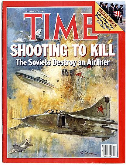Обложка журнала TIME от 12 сентября 1983 года.