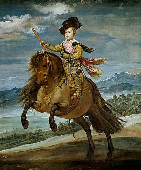 «Портрет принца Балтасара-Карлоса на коне», 1634–1635 годы