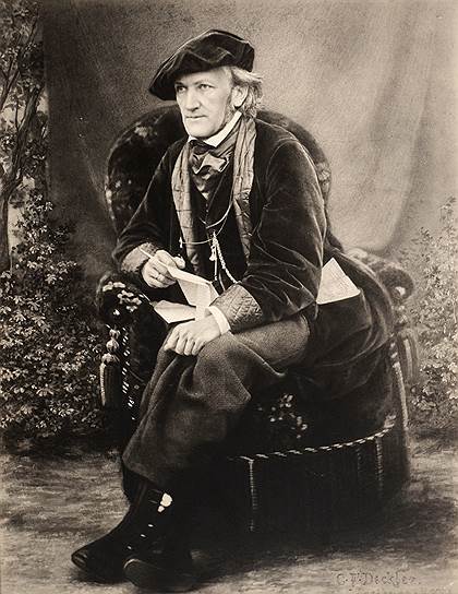 Рихард Вагнер. Трибшен, около 1868 года