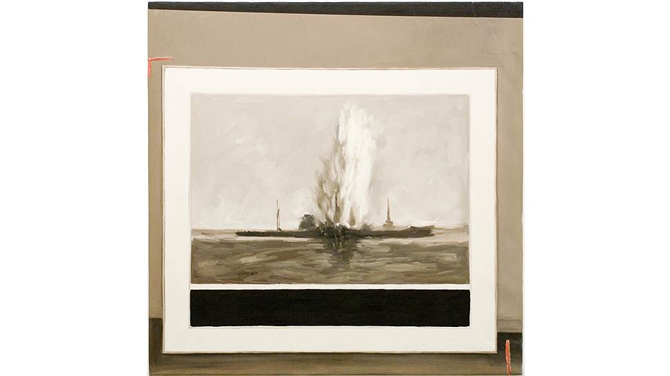 Грег Аллен. «Уничтоженная картина Рихтера No2», 2012 год