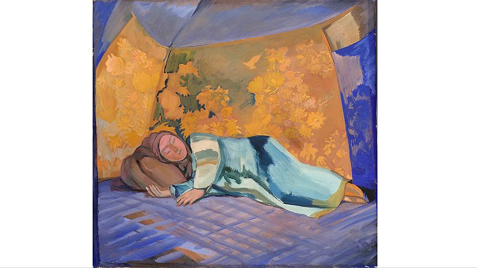 «Спящая в кошаре», 1911 год