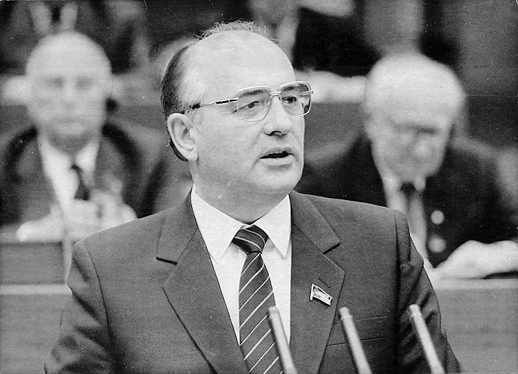Михаил Горбачев, 1986 год