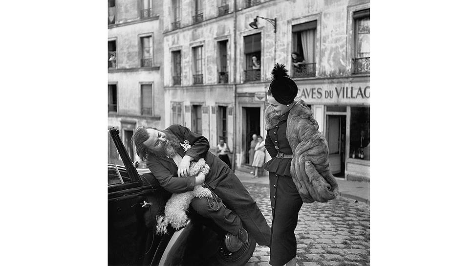 Ричард Аведон. Кристиан Берар и Рене Бритон. Париж, 1947 год