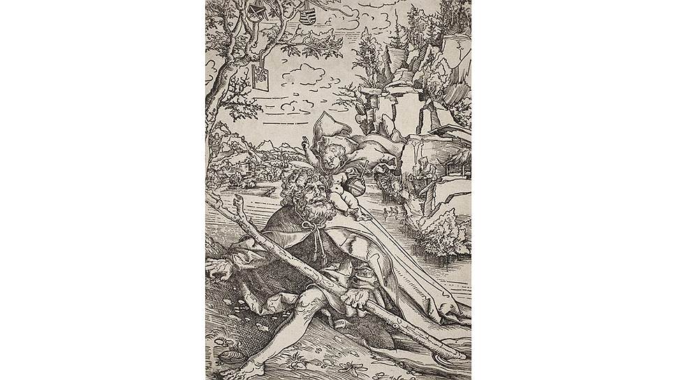 Лукас Кранах Старший. «Святой Христофор», первая половина XVI века