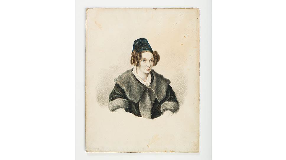 Николай Бестужев. &quot;Портрет Александры Муравьевой&quot;, 1832 год 