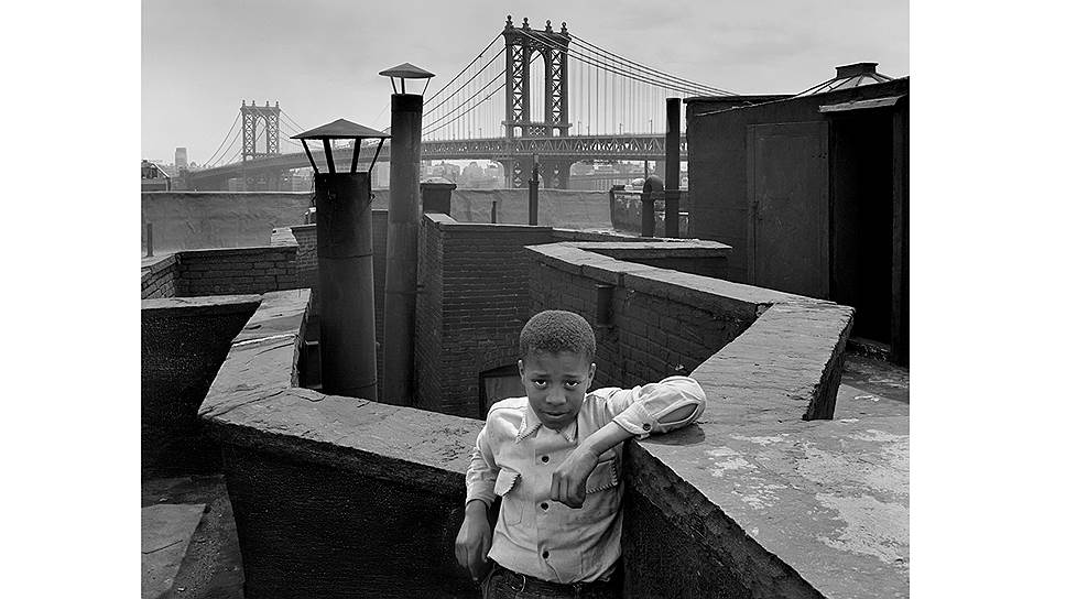 Уолтер Розенблюм. &quot;Мальчик на крыше&quot;, 1950 год 
